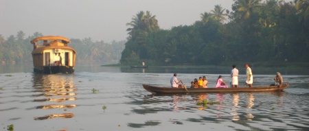 Alleppey Kerala India Backwaters