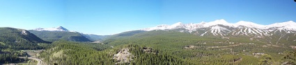 Breckenridge Colorado panorama