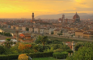 Florence Italy Skyline