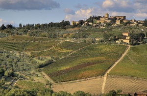 Beautiful Village in Tuscany