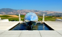 Napa Valley Vineyard fountain